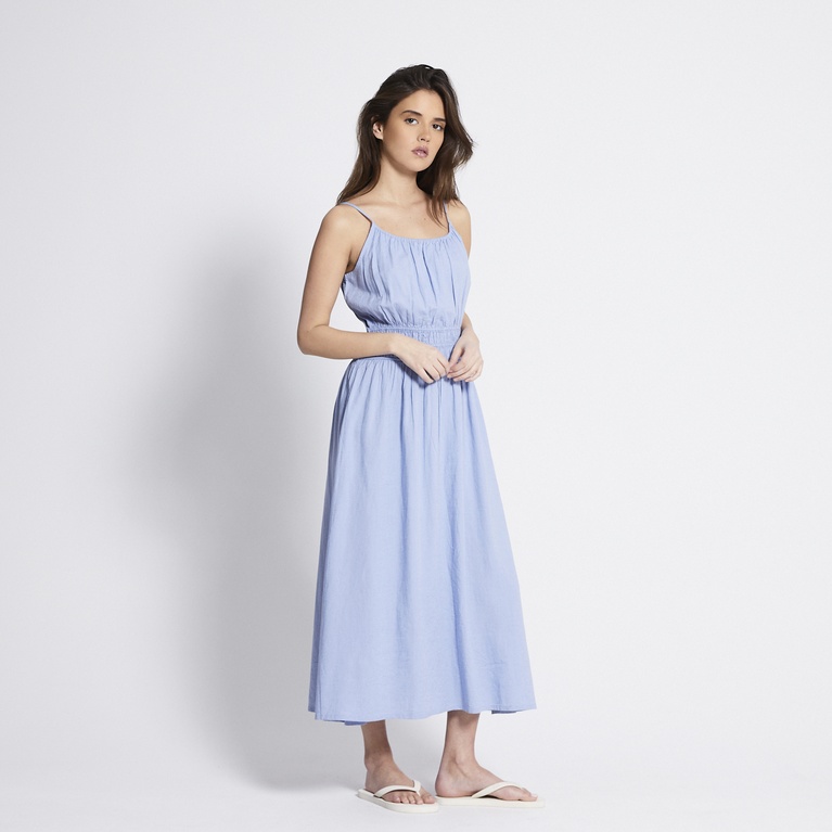 Linen-blend dress "Lillian"